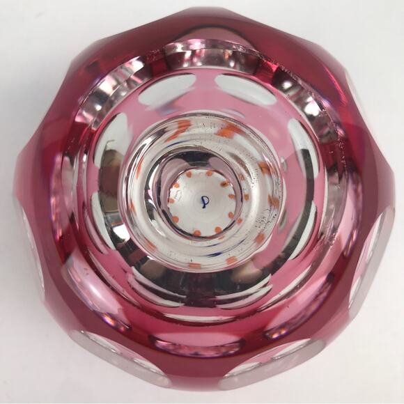 Perthshire Peter McDougall Seal Balancing Ball 1979E Faceted Vintage Paperweight - Picture 2 of 16